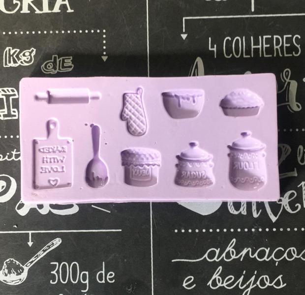 Imagem de Molde de silicone cozinha para decorar f399