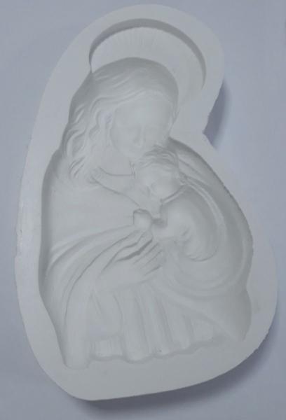 Molde De Silicone Família Maria E Jesus P/ Pasta Americana - Leb Decorações Imagem de Molde De Silicone Família Maria E Jesus P/ Pasta Americana