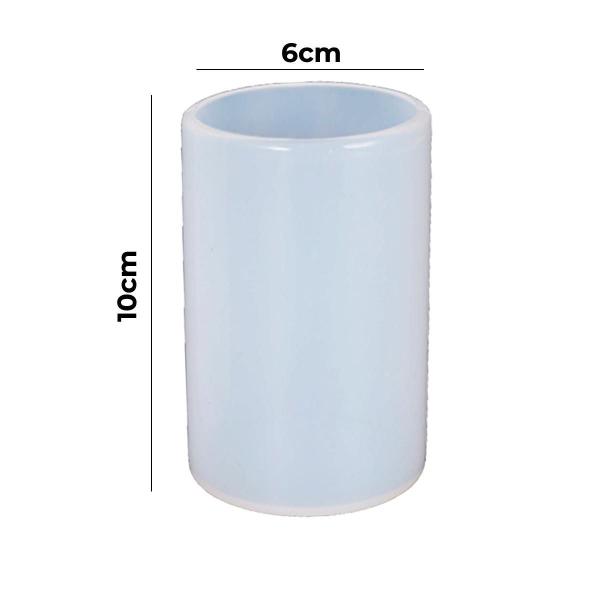 Imagem de Molde De Silicone Formato Pote Cilindrico Para Vela G