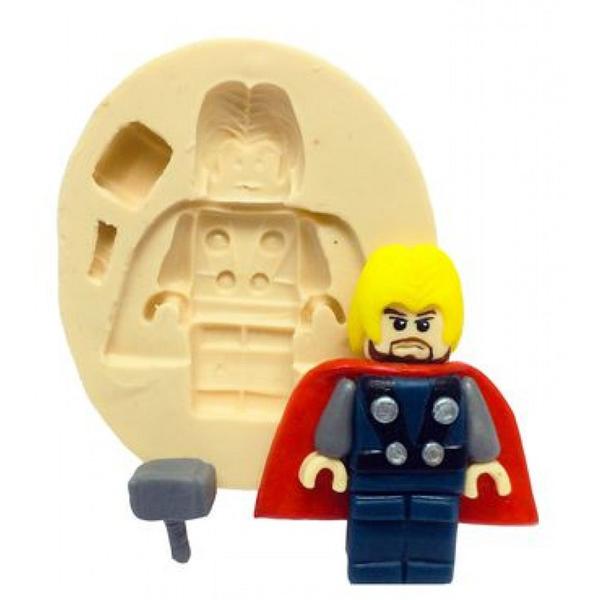 Molde de silicone lego, thor s1602 - MOLDS PLANET Imagem de Molde de silicone lego, thor s1602