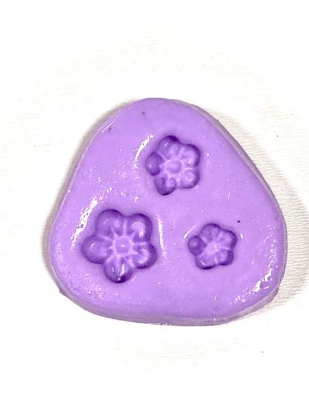 Molde de silicone mini flor para confeitar f22 - confeitaria dos moldes Imagem de Molde de silicone mini flor para confeitar f22