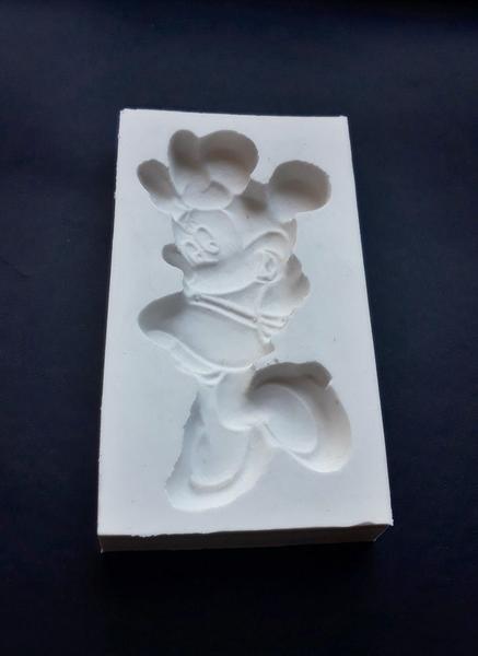 Imagem de Molde De Silicone Minnie Pasta Americana Confeitaria Biscuit