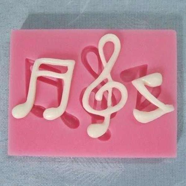 Imagem de Molde De Silicone Musica, Letras Musicais A173