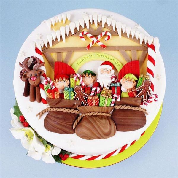 Imagem de Molde De Silicone Natal Natalino Variados Para Confeitaria.