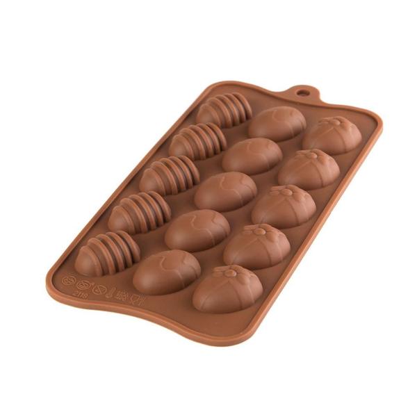 Molde de Silicone Ovinhos - SilverChef Imagem de Molde de Silicone Ovinhos - SilverChef