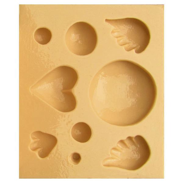 Imagem de Molde de Silicone para Biscuit Casa da Arte - Modelo: Coruja com 2 unidades 1119