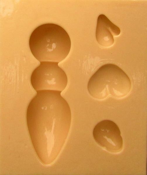 Imagem de Molde de Silicone para Biscuit Casa da Arte - Modelo: Formiga Média 1175