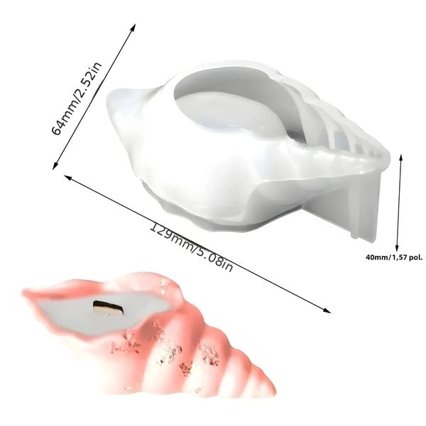 Imagem de Molde de Silicone para Vaso de Flores, Caixa de Joias e Porta-Copos - Faça Você Mesmo