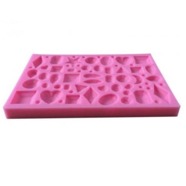 Imagem de Molde de silicone Pedraria S97 Molds Planet Rizzo Confeitaria