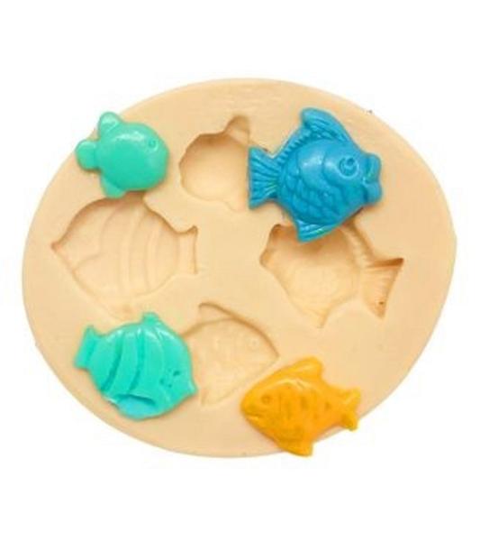 Molde de silicone peixes, fundo do mar, resina, confeitaria, biscuit molds planet rb980 Imagem de Molde de silicone peixes, fundo do mar, resina, confeitaria, biscuit molds planet rb980