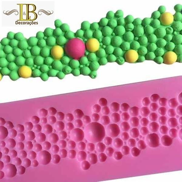 Imagem de Molde De Silicone Pérolas Bolha Confeitaria E Biscuit