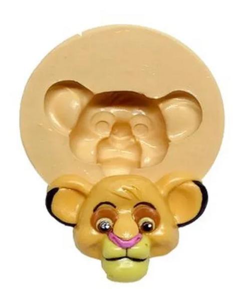 Imagem de Molde de silicone rei leão, simba , resina, confeitaria, biscuit molds planet rb563