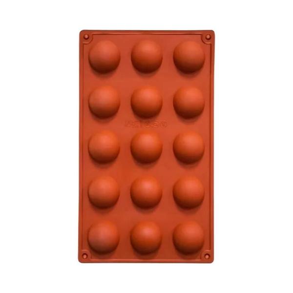 Imagem de Molde de Silicone Semi-Esfera para Chocolate e Bolos