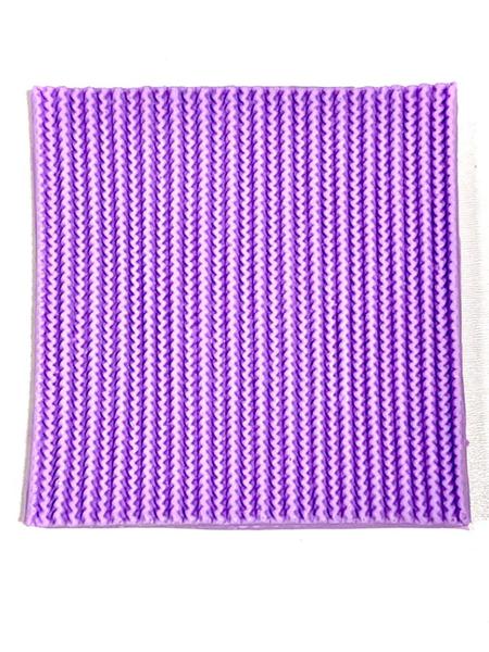 Molde de silicone tricot textura para decorar f81 - Confeitaria dos moldes Imagem de Molde de silicone tricot textura para decorar f81
