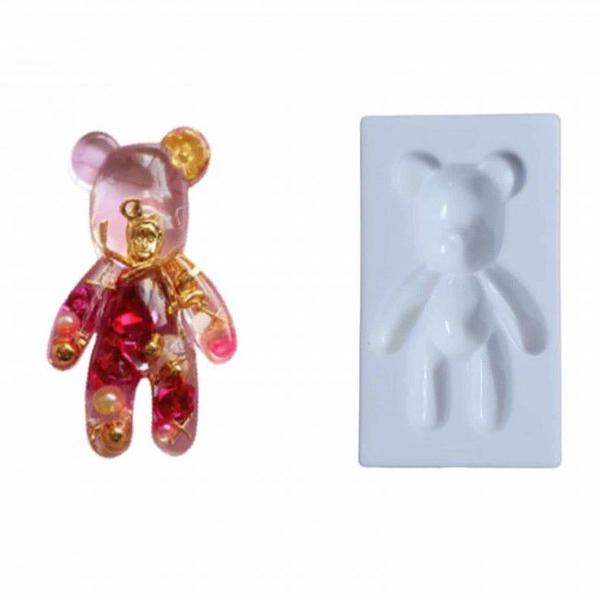 Imagem de Molde de Silicone Urso Ursinho 5,5cm