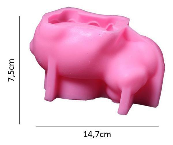 Molde De Silicone Vaso Formato Cachorro - Ohana Quimicos Imagem de Molde De Silicone Vaso Formato Cachorro