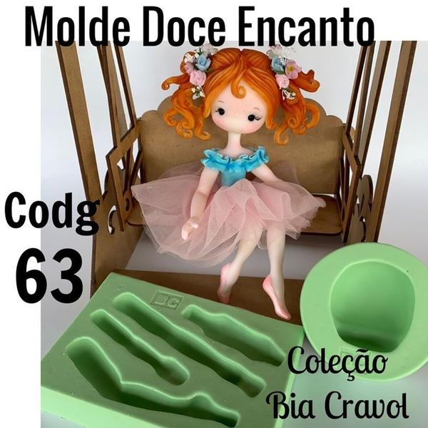 Imagem de Molde Doce Encanto  cod 63 - coleção Bia Cravol