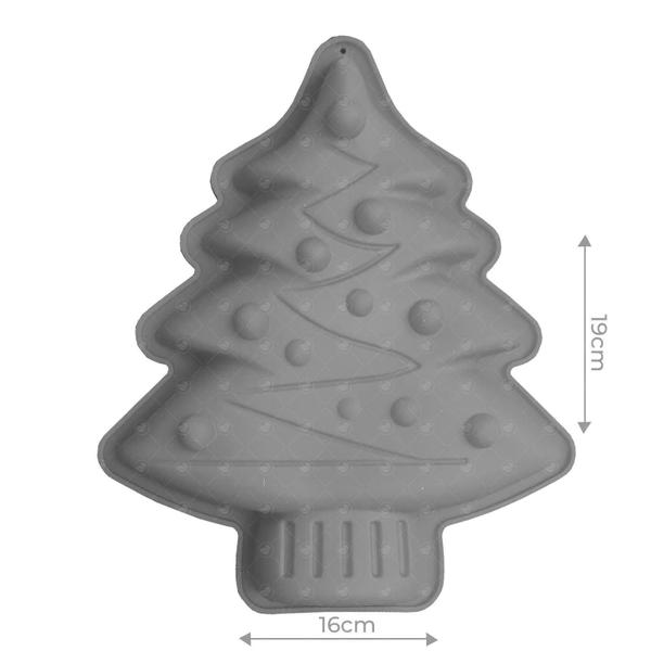 Imagem de Molde Forma De Silicone Natalino Arvore De Natal Grande