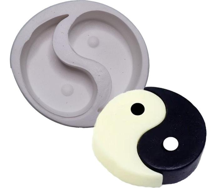 Imagem de Molde Forma Silicone Sabonete Feng Shui (yin Yang)