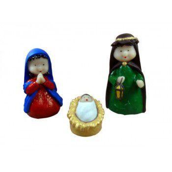Molde Forma Silicone Sabonete Sagrada Família 3 Cavidades - Decore Artesanatos SP Imagem de Molde Forma Silicone Sabonete Sagrada Família 3 Cavidades