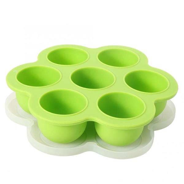 Imagem de Molde portátil de silicone para a panela de ovos reutilizável de panela de panela Caçadores de ovos