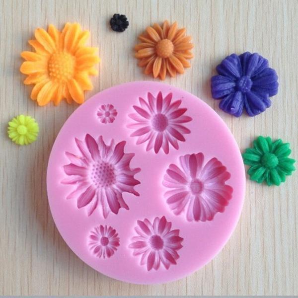 Imagem de Molde Silicone Flores, Jardim S222