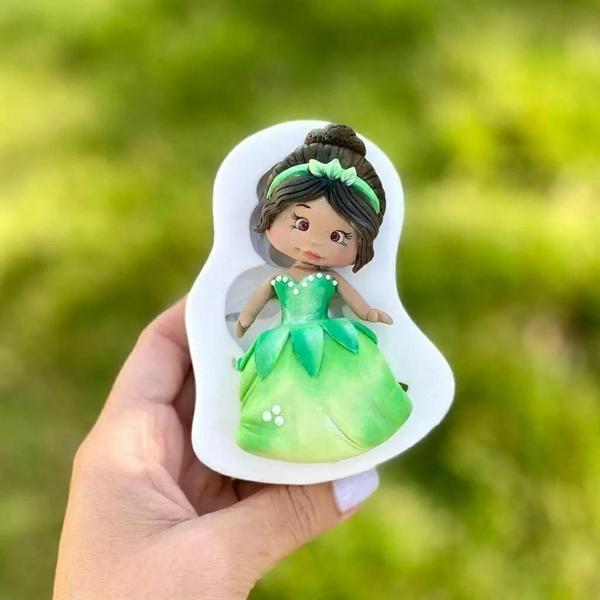 Imagem de Molde Silicone Kit Princesas da Disney 3D 8 Princesas