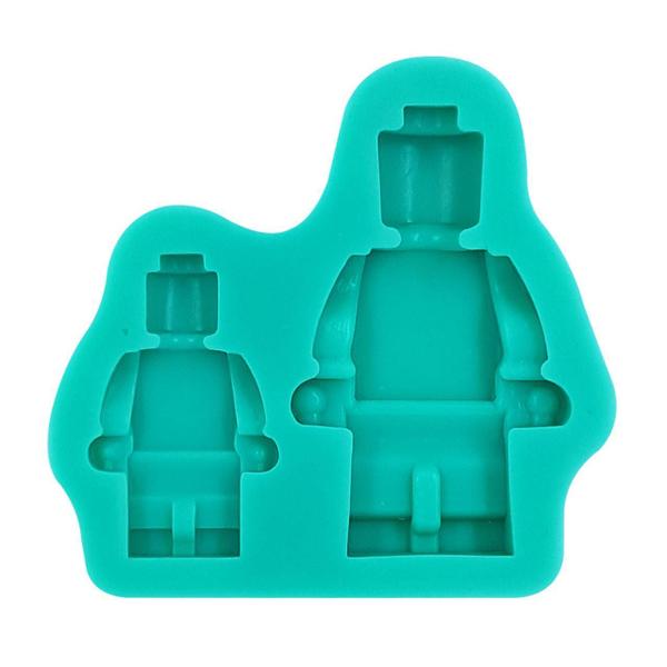 Imagem de Molde Silicone Robo Lego Prime Chef