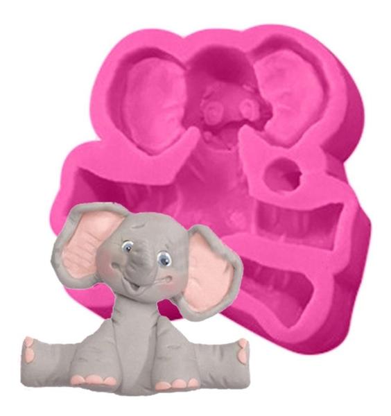 Imagem de Moldes De Silicone Bichos Selva Zoo Pasta Americana Biscuit