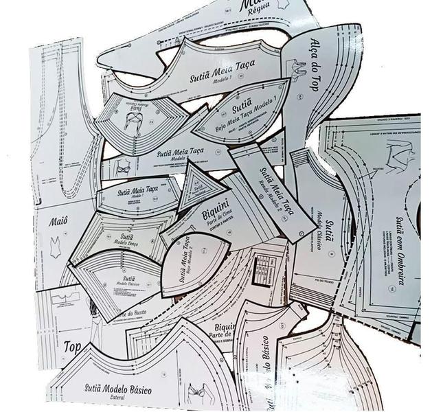Imagem de Moldes E Modegem Para Moda Praia E Íntima