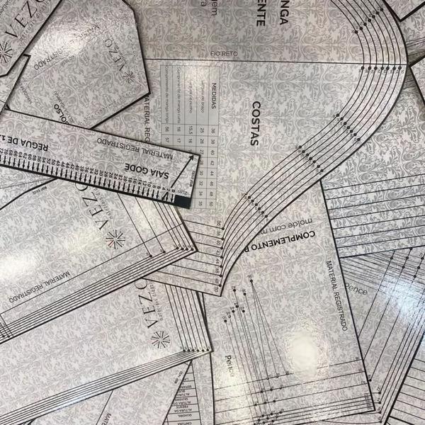 Moldes para Costura - Moda Social Feminina com Apostila digital - Vezo Instituto de Moda Imagem de Moldes para Costura - Moda Social Feminina com Apostila digital