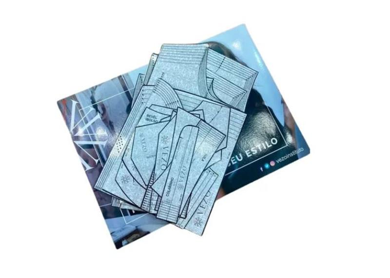 Moldes para Costura - Moda Social Feminina com Apostila digital - Vezo Instituto de Moda Imagem de Moldes para Costura - Moda Social Feminina com Apostila digital