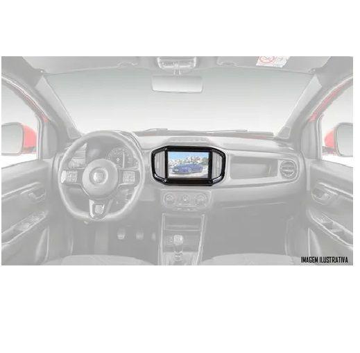 Imagem de Moldura 2 din fiat strada 2021-fiorino 2022 - black piano md