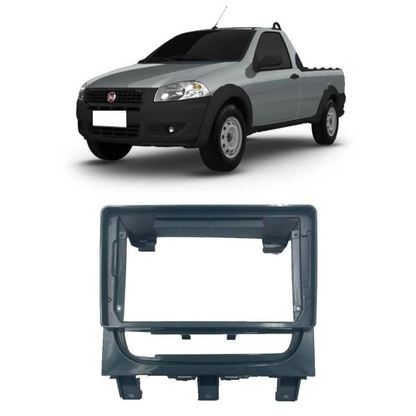 Moldura 9 Fiat Palio Strada Adv/Trek/Work Grafite Expex Imagem de Moldura 9 Fiat Palio Strada Adv/Trek/Work Grafite Expex