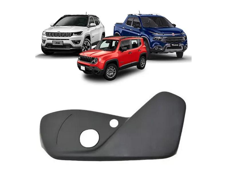 Imagem de Moldura Banco Dianteiro Esquerdo Jeep Renegade Compass Toro