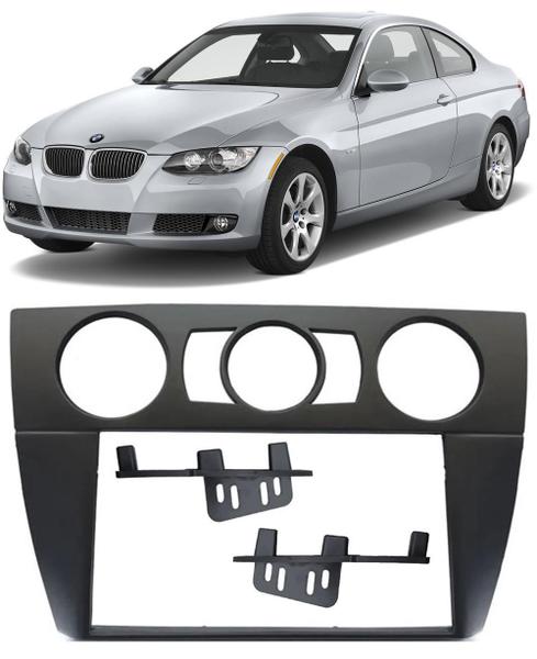 Imagem de Moldura De Painel 2 Din 7 Pol Bmw Serie 3 E90 E E91 2005/11