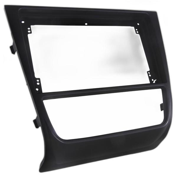 Imagem de Moldura De Painel 2 Din 9 " Vw Gol Saveiro Voyage G6 Preto