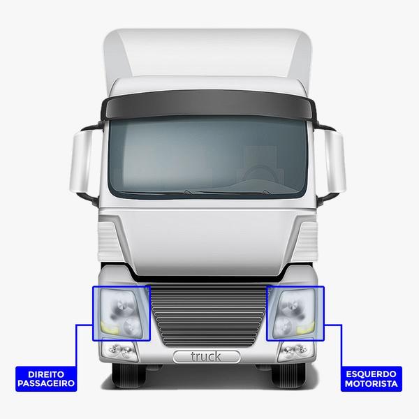 Imagem de Moldura Farol Auxiliar DAF XF 105 LE - 1683721