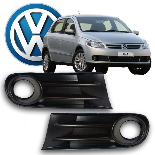 Moldura Farol de Milha Gol G5 2009 Par - BWR Imagem de Moldura Farol de Milha Gol G5 2009 Par