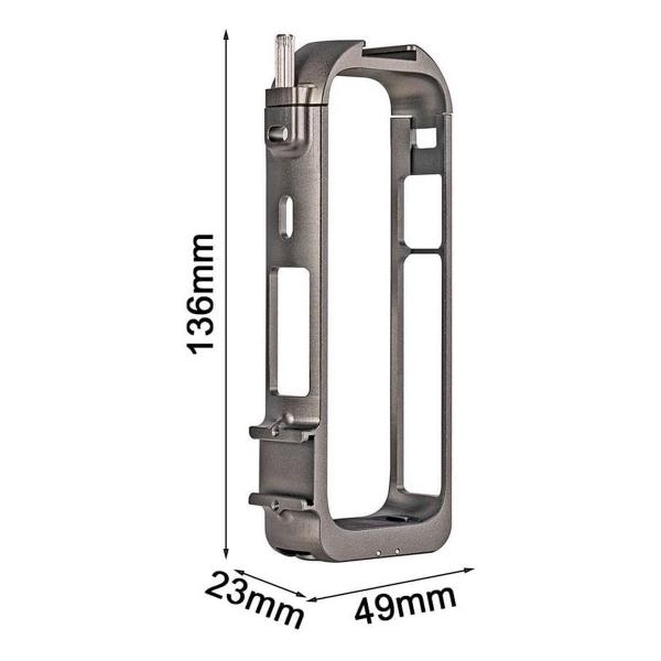 Moldura Frame em Alumínio para Câmera Insta360 X4 - Shoot Imagem de Moldura Frame em Alumínio para Câmera Insta360 X4
