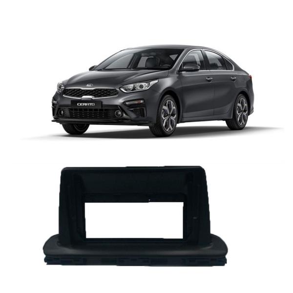 Imagem de Moldura Kia Cerato 2018 em diante 2Din 9" Black Piano Expex - EPX9KI006