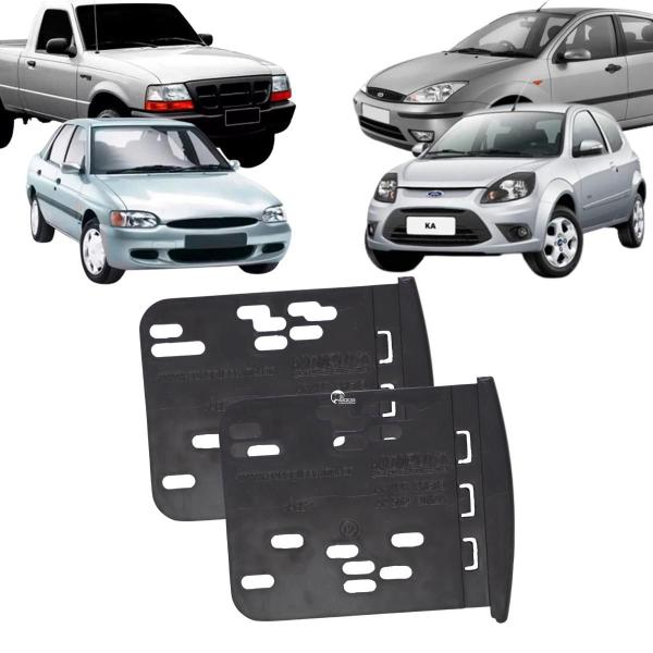 Imagem de Moldura Painel 2 Din Multimidia Dvd Mp5 Focus Ka Escort F250