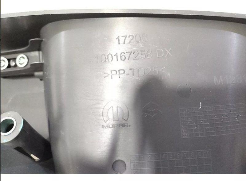 Imagem de Moldura Puxador Apoio Porta Traseira Fiat Siena El 2010 2011 2012 2013 2014 2015 2016 Lado Direito Original