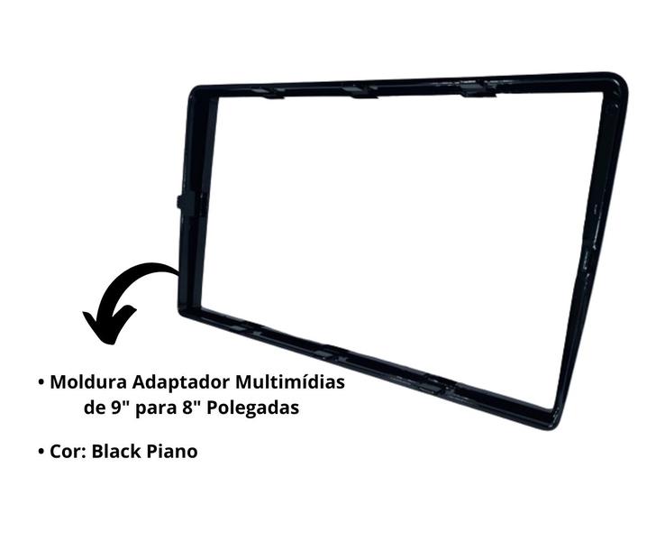 Imagem de Moldura Redutora Flutuante 9  Para 8  Padrão DMH-ZS8280TV Black Piano - Fiamon(5867)