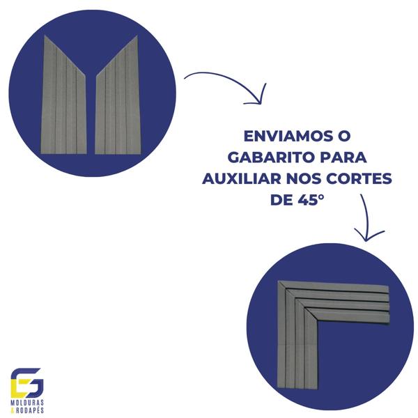 Moldura Rodameio Eva Autocolante Flexível Lua 5cmx5mm 20 Metros - GeMolduras Imagem de Moldura Rodameio Eva Autocolante Flexível Lua 5cmx5mm 20 Metros