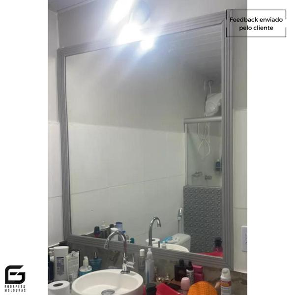 Moldura Rodameio Eva Autocolante Flexível Lua 5cmx5mm 20 Metros - GeMolduras Imagem de Moldura Rodameio Eva Autocolante Flexível Lua 5cmx5mm 20 Metros