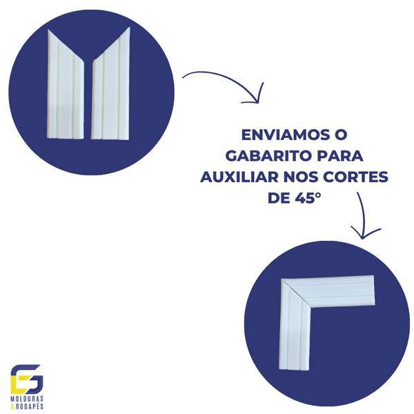 Imagem de Moldura Rodameio Eva Autocolante Flexível Orion 3,5cmx5mm 10 Metros