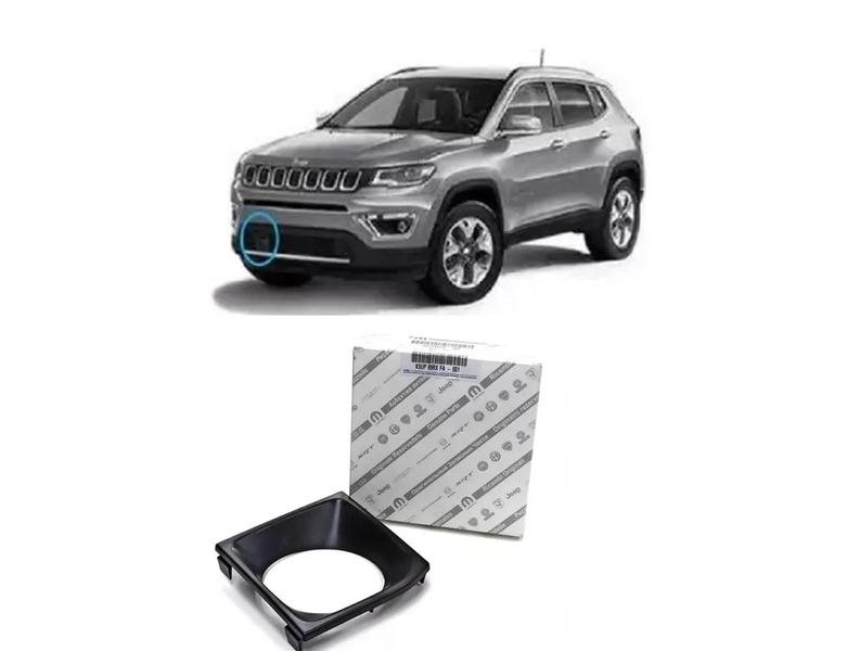 Imagem de Moldura Sensor Colisão Jeep Compass Limited Flex 53294319