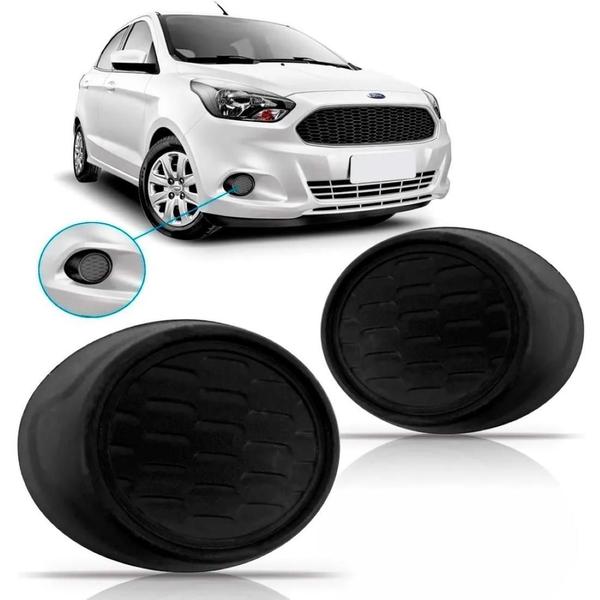 Imagem de Moldura Tampa Do Parachoque Ford Ka 2015 16 17 2018 S/ Furo