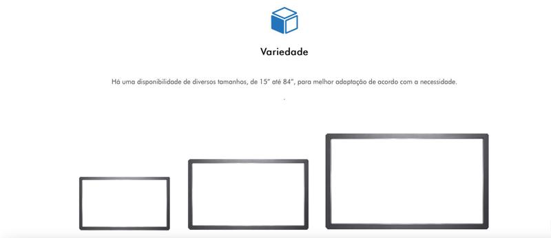 Imagem de Moldura touch 18.5"- infravermelho